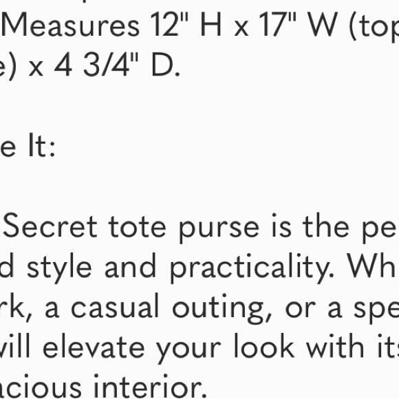 Tan Victoria’s Secret Bag - Picture 3 of 9